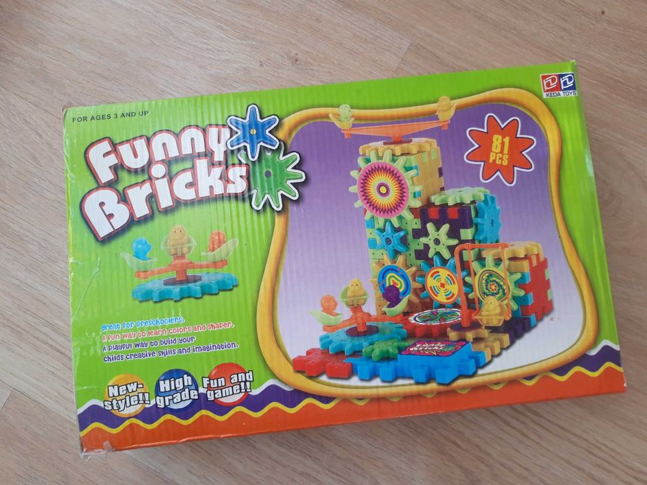 Динамічний конструктор Keda toys Funny bricks, від 3 років