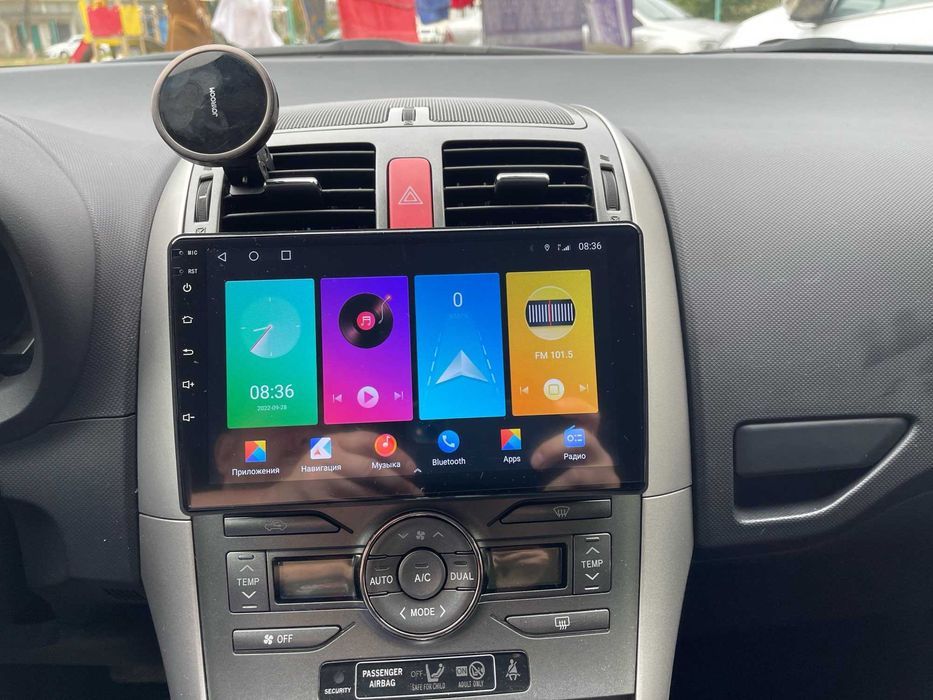 Radio Android 13 Toyota Auris E150 06r-12r wifi gps bluetooth PROM