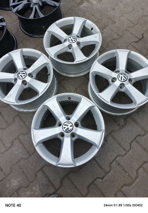 Felgi aluminiowe oryginał VW 5x112 6,5x16 et38