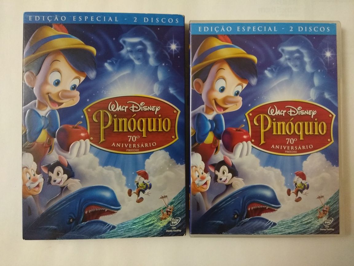 Dvd Walt Disney Pinóquio