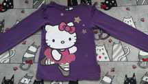 Bluzka Hello Kitty r. 122-128 H&M