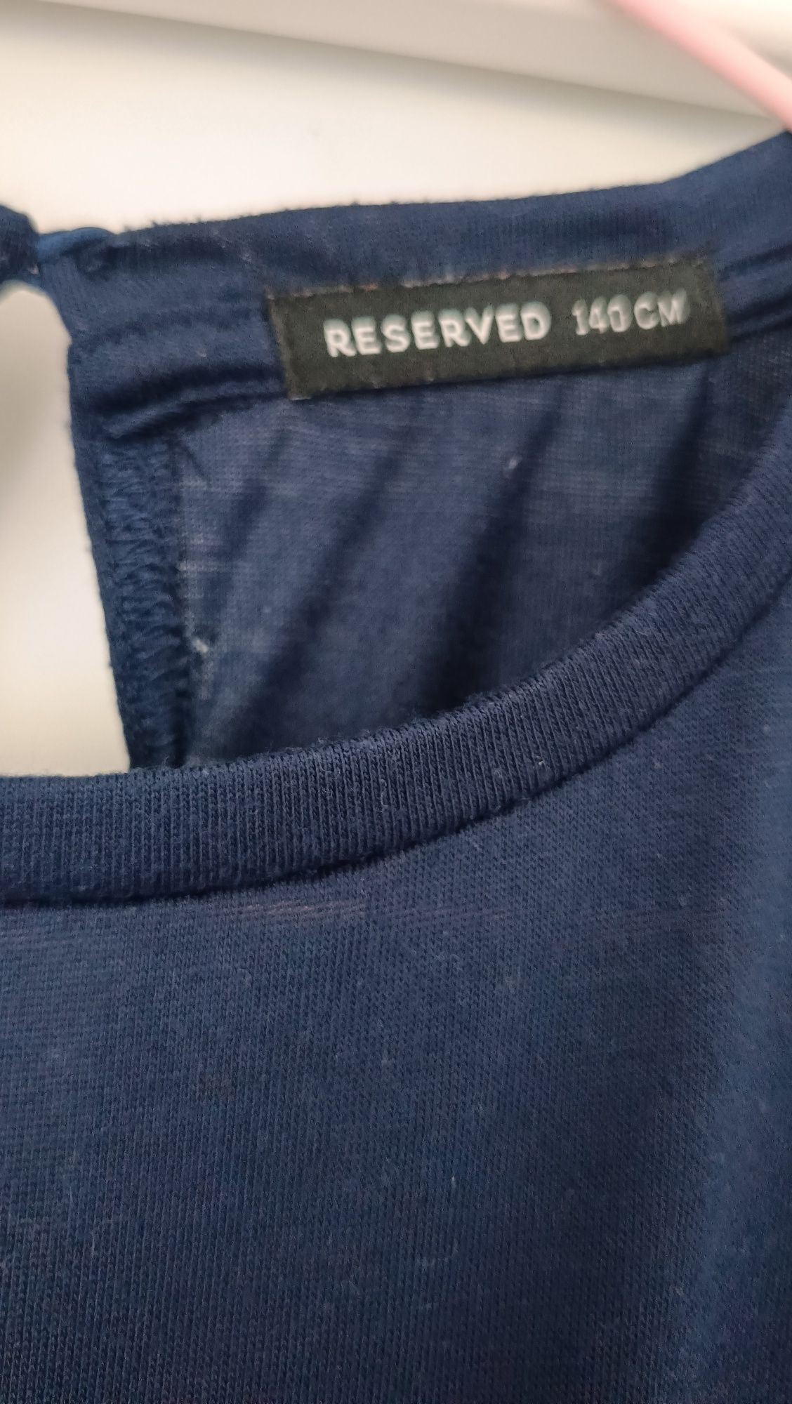 Granatowy kombinezon dla dziewczynki 140 Reserved