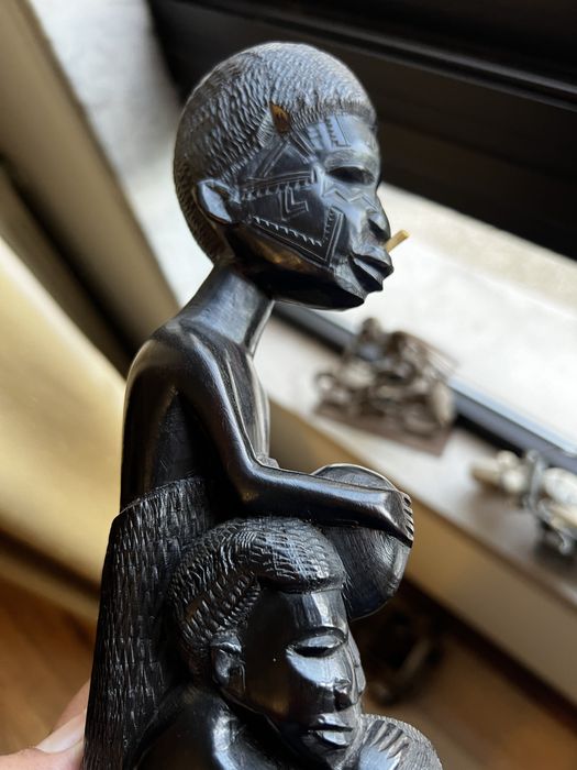 Estatua de pau preto Mocambique 1974