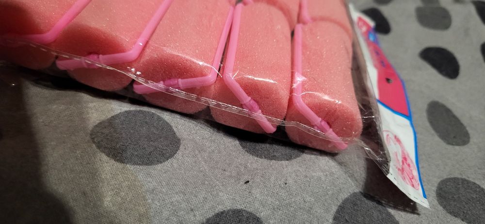 Wałki do włosów papiloty nowe zestaw 10 sztuk