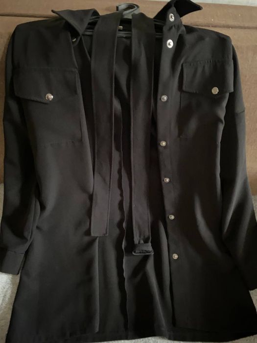 Сукня-піджак з поясом