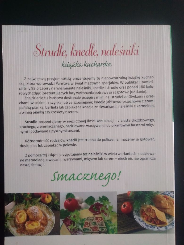 Strudle, knedle, naleśniki- Książka kucharska