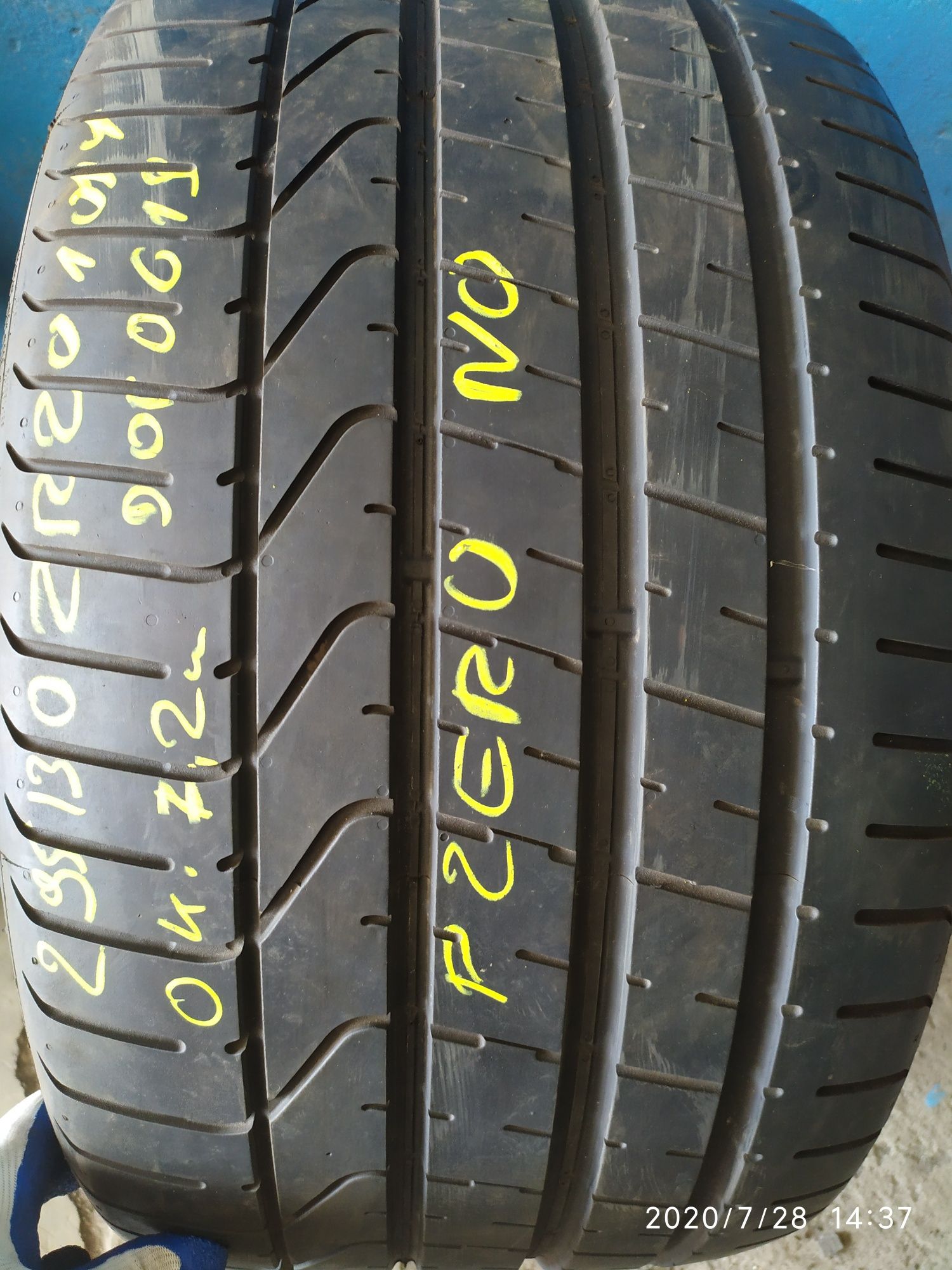 Opona letnia Pirelli Pzero NO 295/30ZR20 101Y 1 sztuka