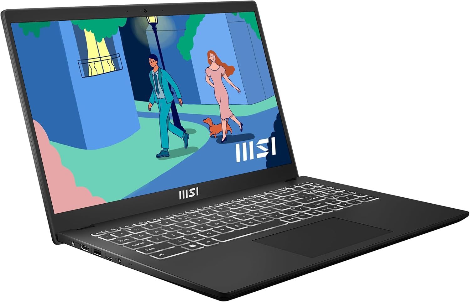 Ноутбук MSI Modern 15 B7M-284  AMD Ryzen 5 7530U, 512 SSD, 16 GB DDR4