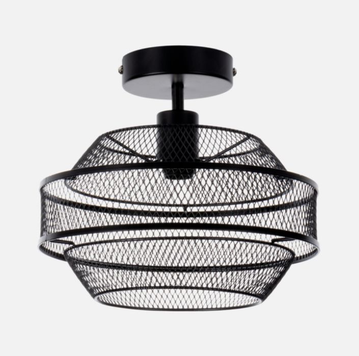 Lampa sufitowa punktowa LIGHTLOGIC LL KASS XXL 1xE14 spot czarna IP20