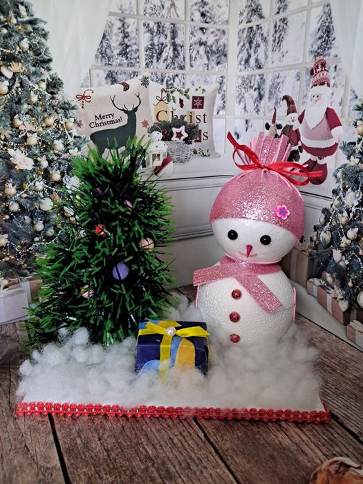 Новорічні поробки.  Зимові поробки.  Зимние поделки