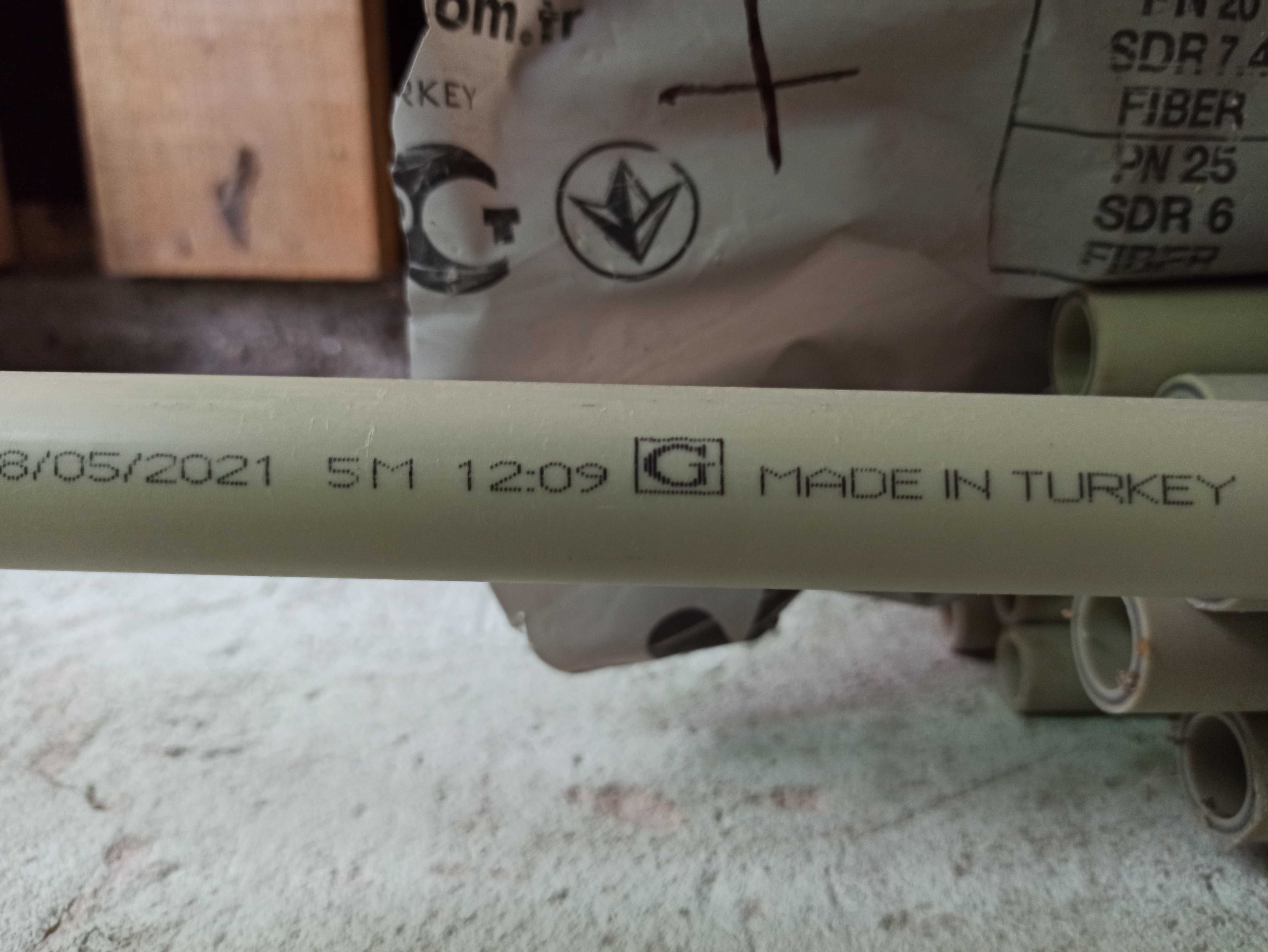 труба пластик полипропилен WAVIN и SPK (все FIBER BASALT)
