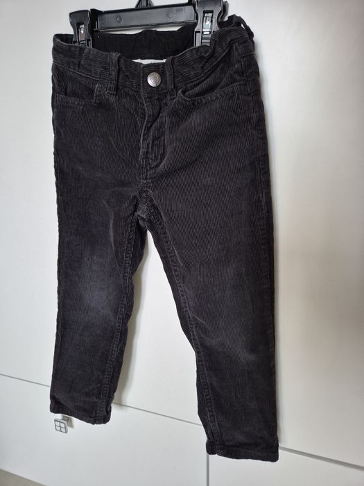 Spodnie sztruks r. 104 cm h&m