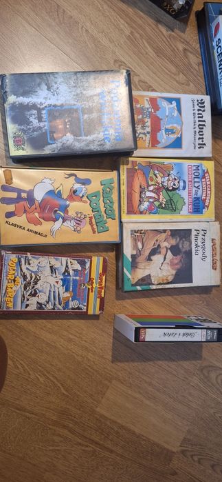 Vhs kasety bajki, Malbork, Wieliczka