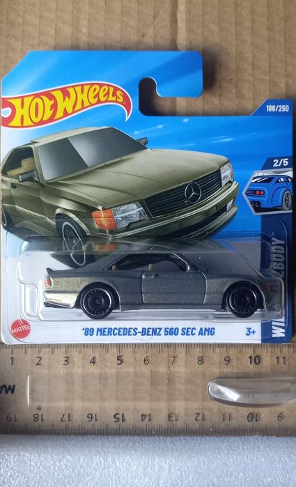 89 mercedes-benz 560 sec amg hot wheels