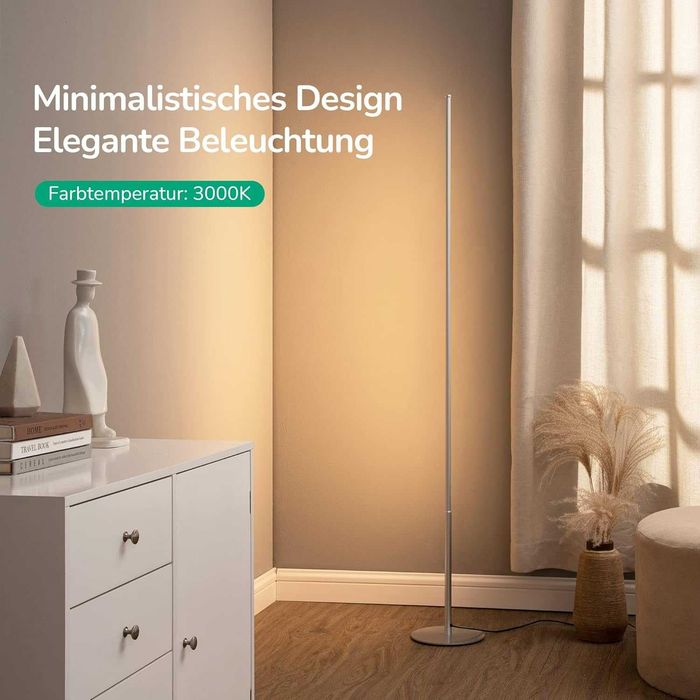 Nowa stojąca lampa / lampka / LED / 3000K / złota / EDISHINE !R17!