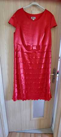 Sukienka czerwona r 50