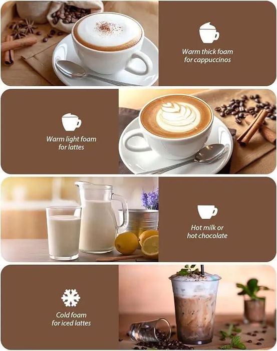 Спінювач молока Milk Frother BL-NPB07 та пароварка 4 в 1