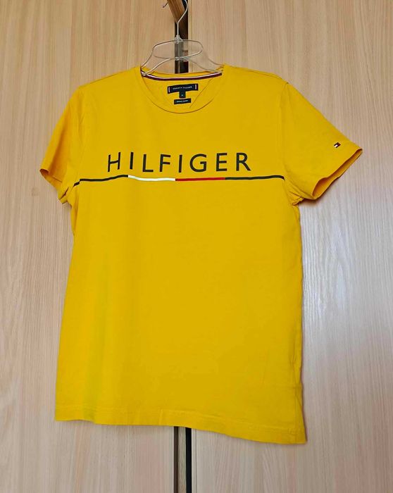 Tommy Hilfiger roz M męska koszulka, t-shirt, tee