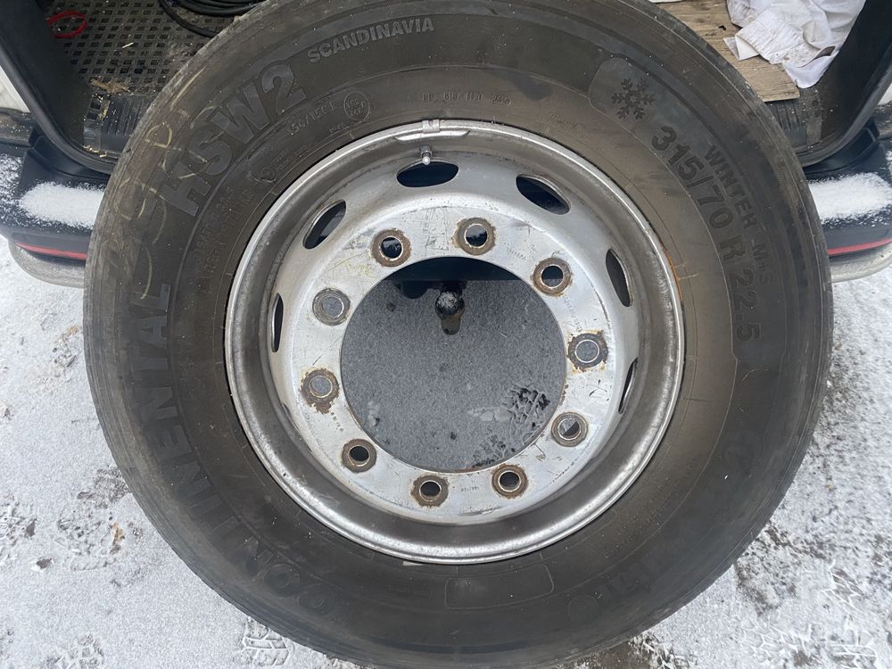 315/70r22.5 резина с диском