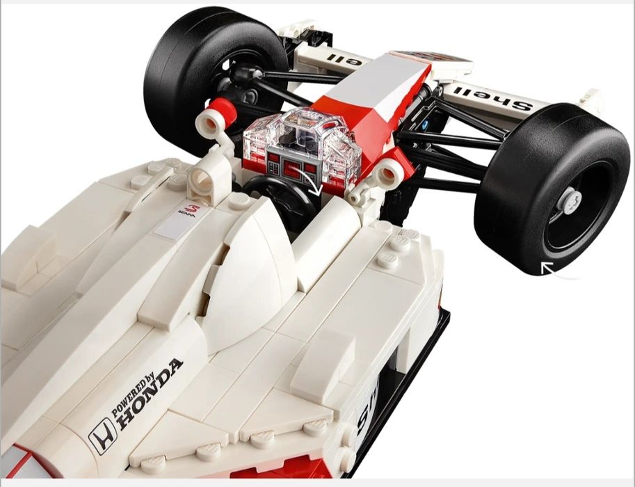 Lego McLaren MP4/4 e Ayrton Senna