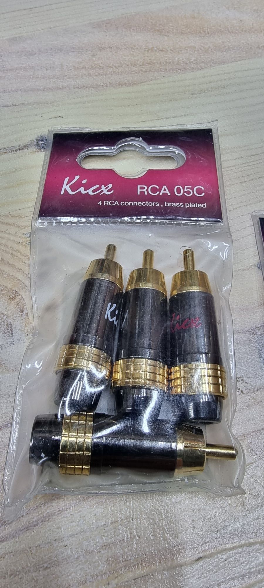 RCA терминалы Kicx RCA 05C, rca разъемы,  rca конектор