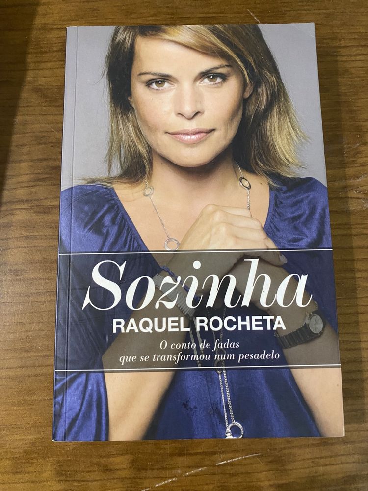Livro Sozinha Raquel Rocheta