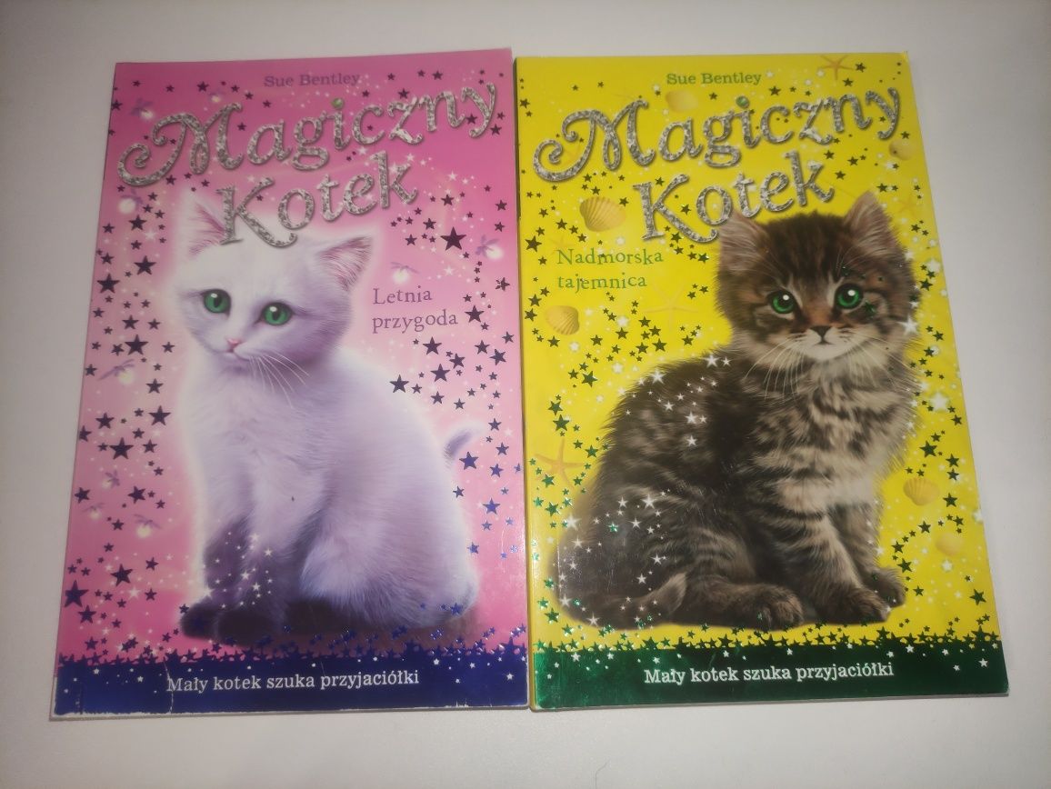 Zestaw 2 książek z serii "Magiczny kotek"