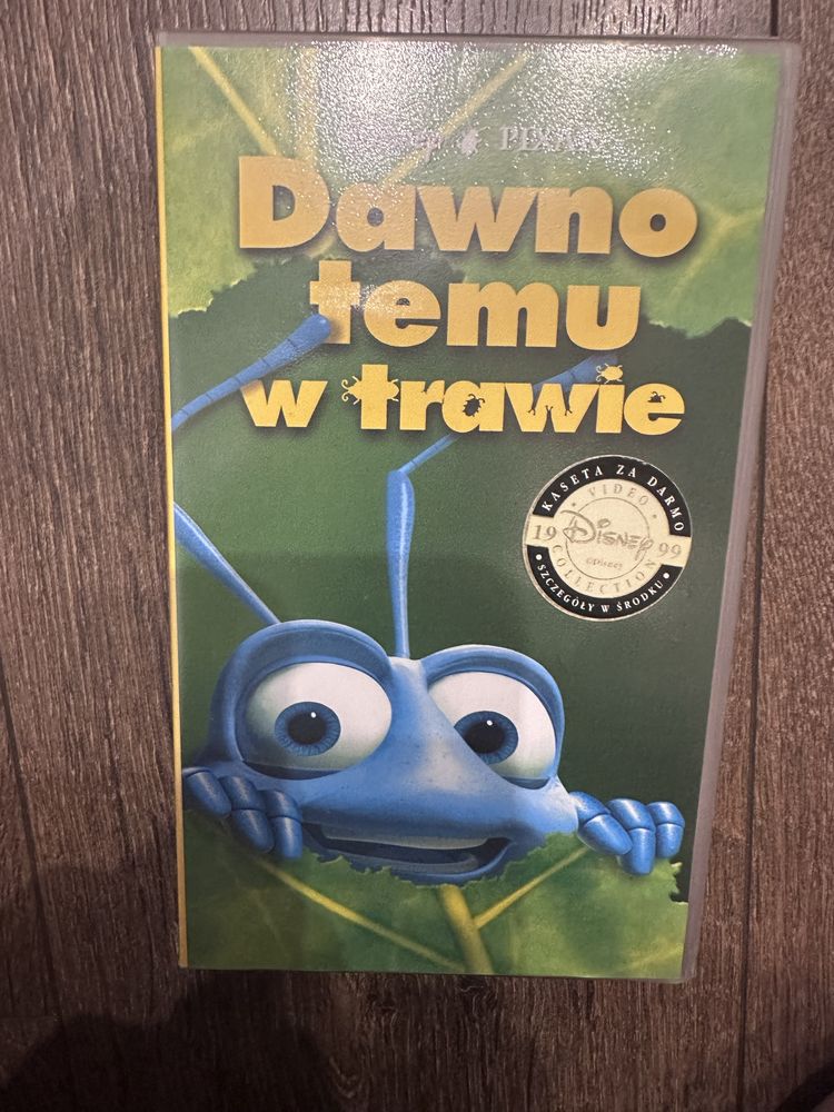 Bajka „Dawno temu w trawie” kaseta VHS