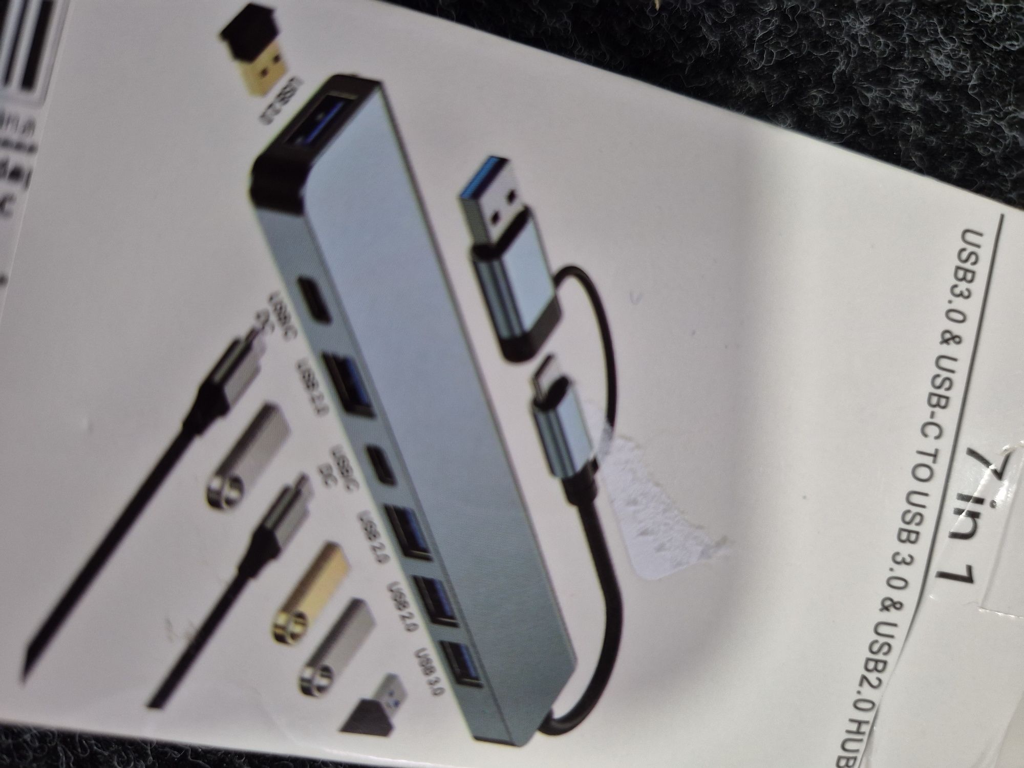 Hub USB-C 7-em-1