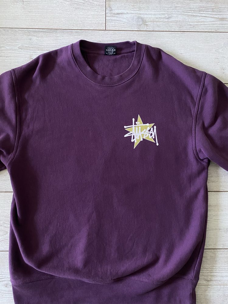 Худди STÜSSY star crew pigment dyed(оригинал)