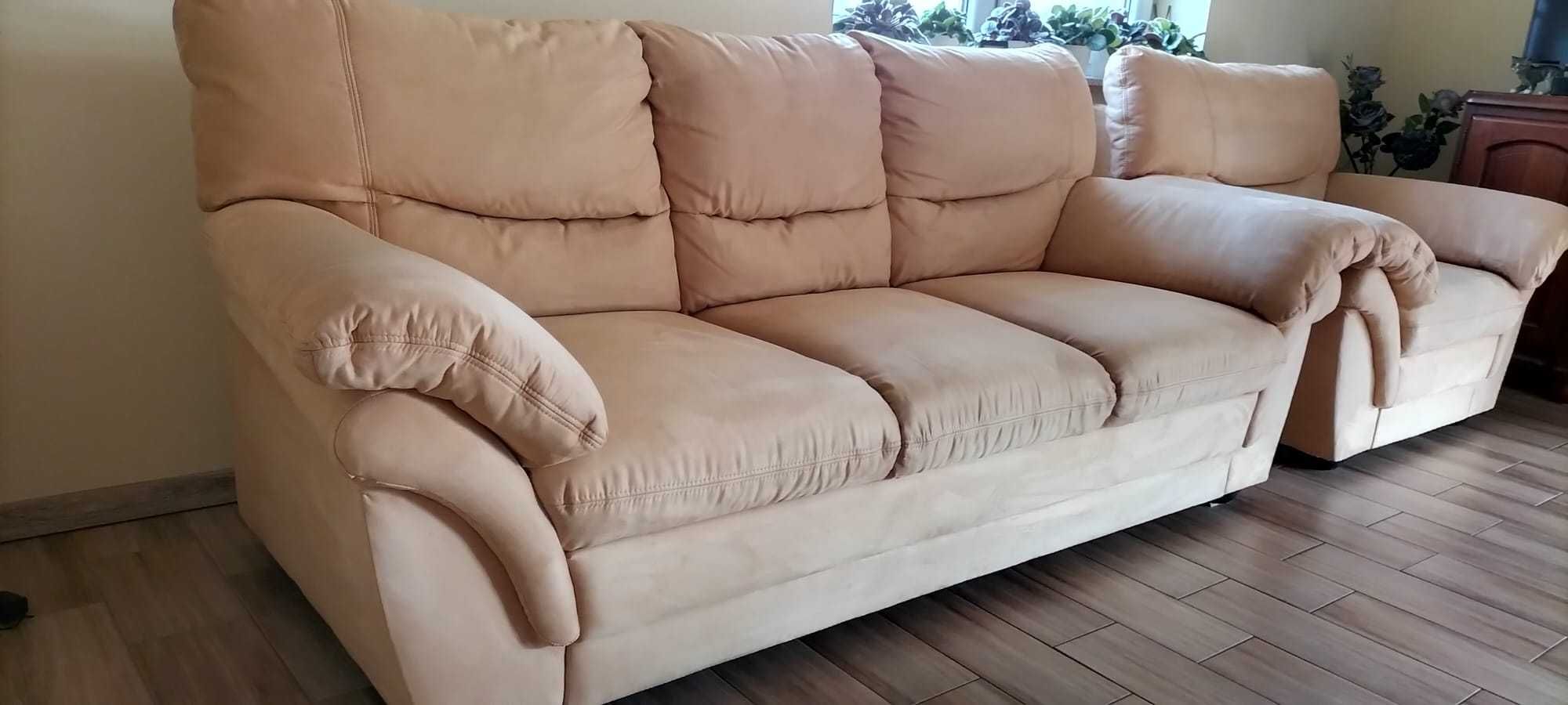 Komplet wypoczynkowy, sofa, fotele