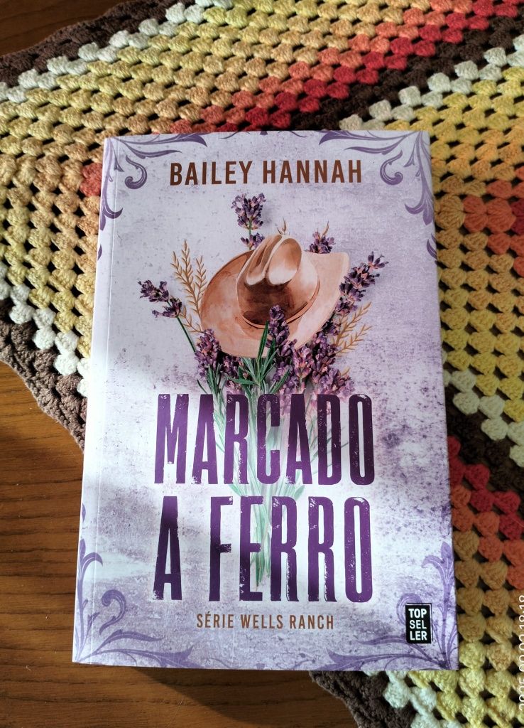 "Marcado a Ferro" de Bailey Hannah, que faz parte da Série Wells Ranch
