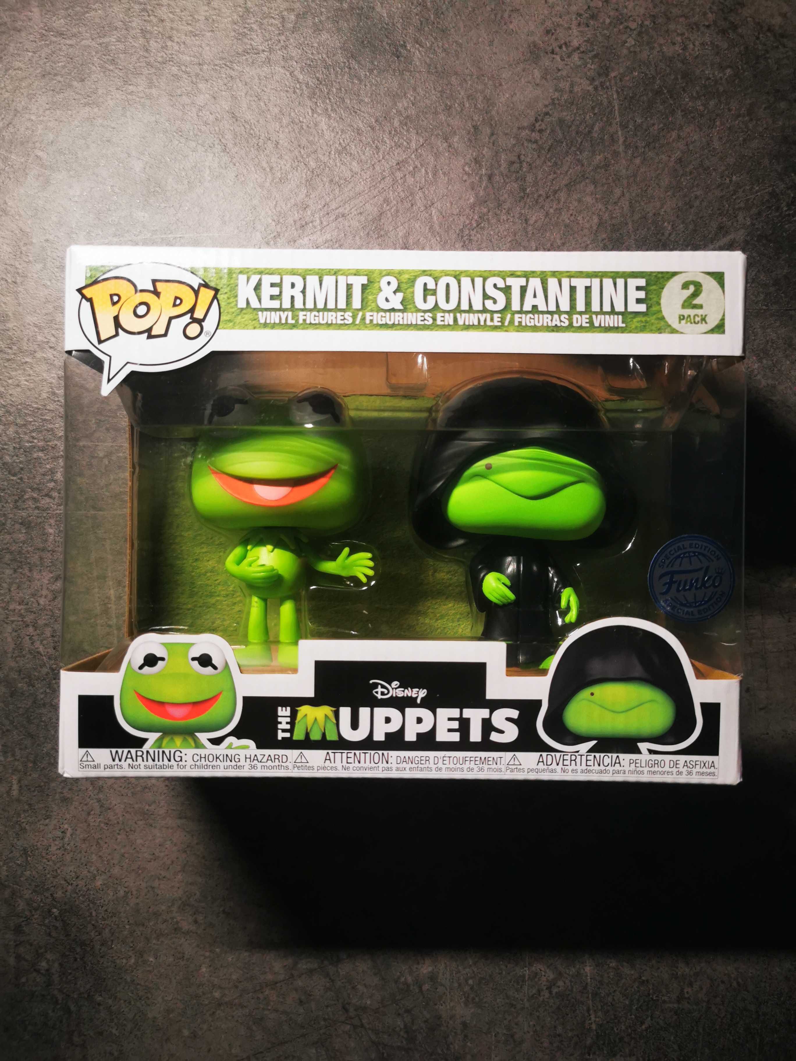 Kermit and Constantine 2-pak Funko Pop The Muppets