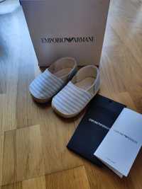 Emporio Armani   17 niemowlęce    C10
Espadryle XLS001 XOT12 A042 Whit