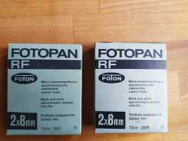 FOTOPAN RF błona kinematograficzna 2x8 mmm z okresu PRL