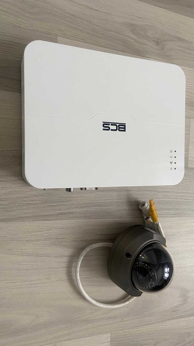 Monitoring BCS POINT: SNVR080 + 4 kamery 4Mpx 214RSWA-G + Dysk 2TB