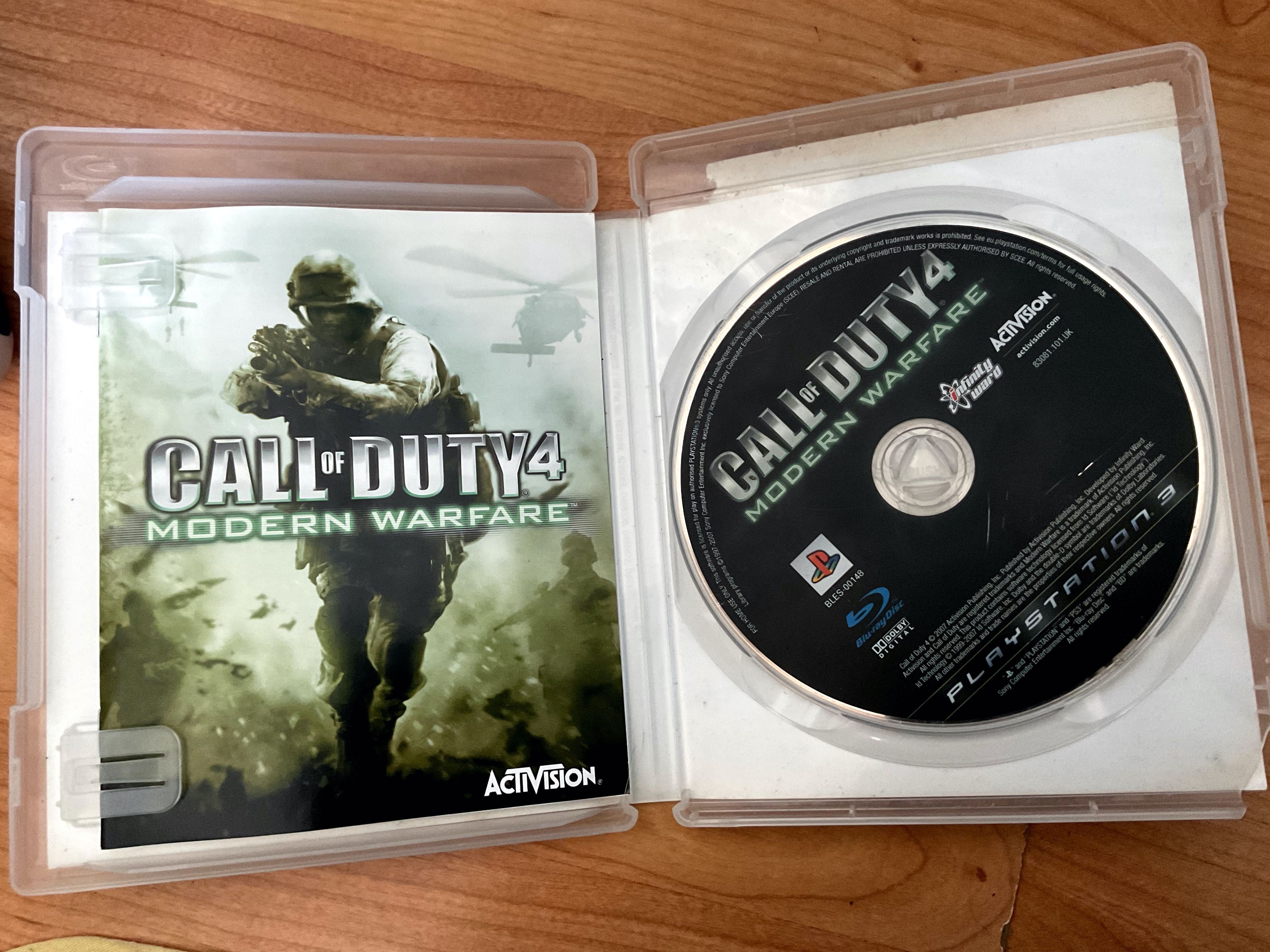 Comando PS3 + Call of Duty 4 Modern Warfare