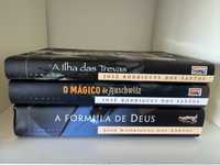 3 livros Jose Rodrigues dos Santos