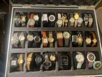 36 damskich zegarków Timex Citizen Dugena Junghans Bulova Fossil inne