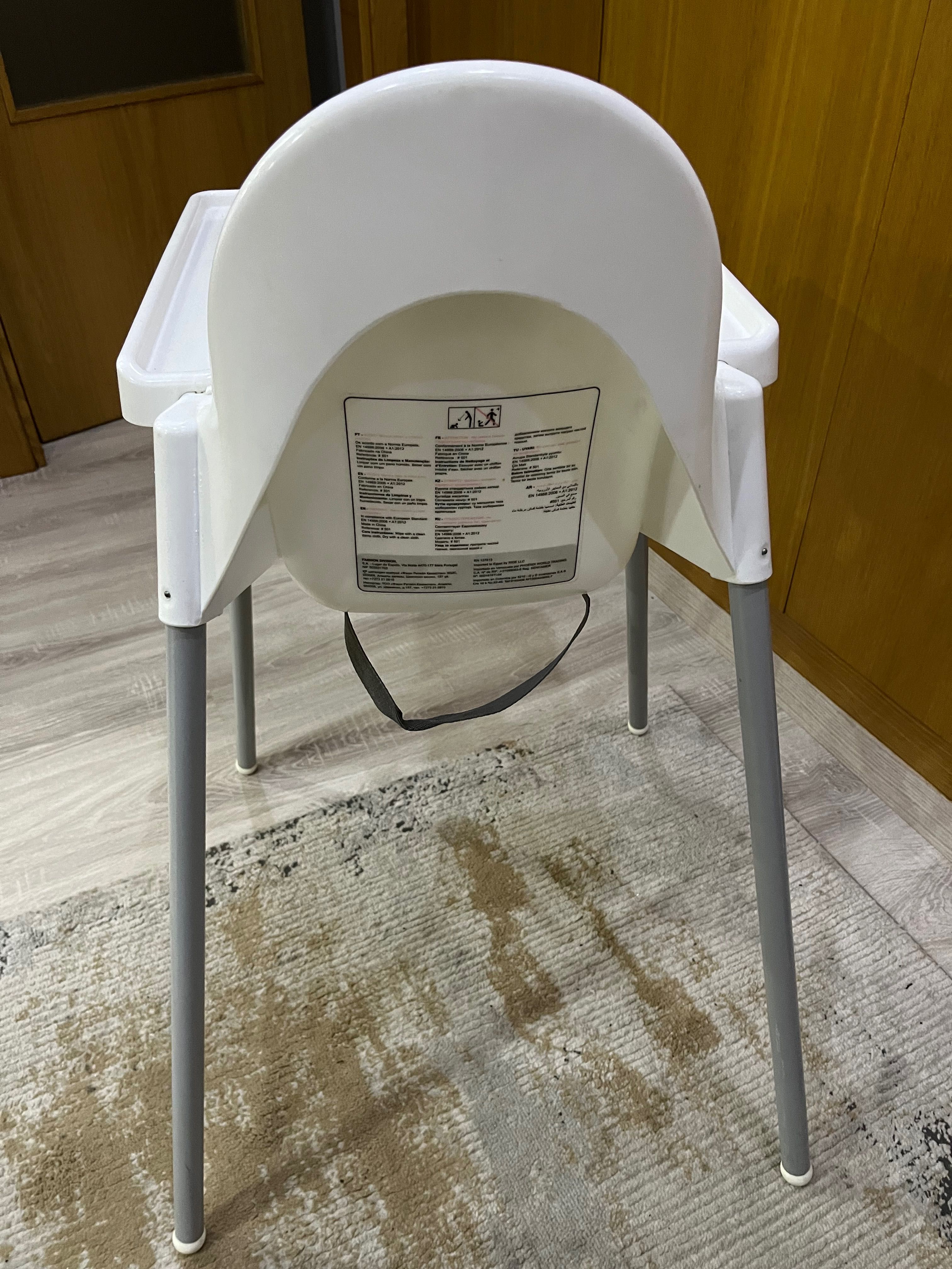 Cadeira refeição bebé