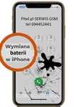 Wymiana baterii iPhone 12/12PRO w ciągu 2h KONDYCJA 100% Mińsk Maz