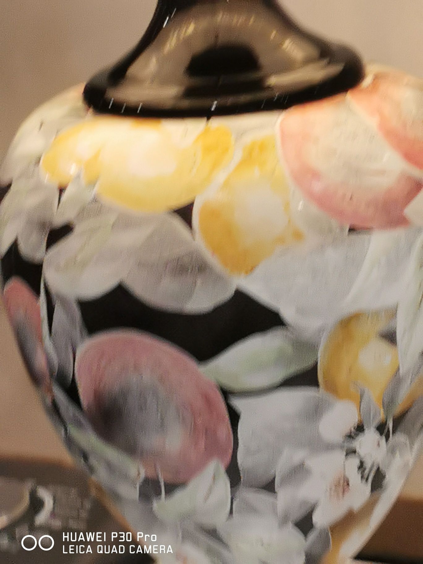 70 cm porcelanowa lampa salonowa