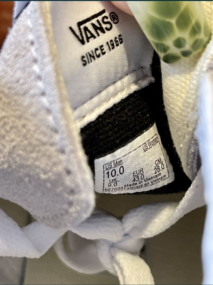 Кросівки нові Vans 43 розмір