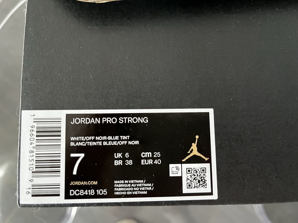 Buty Nike Jordan Pro Strong, 40, nowe!