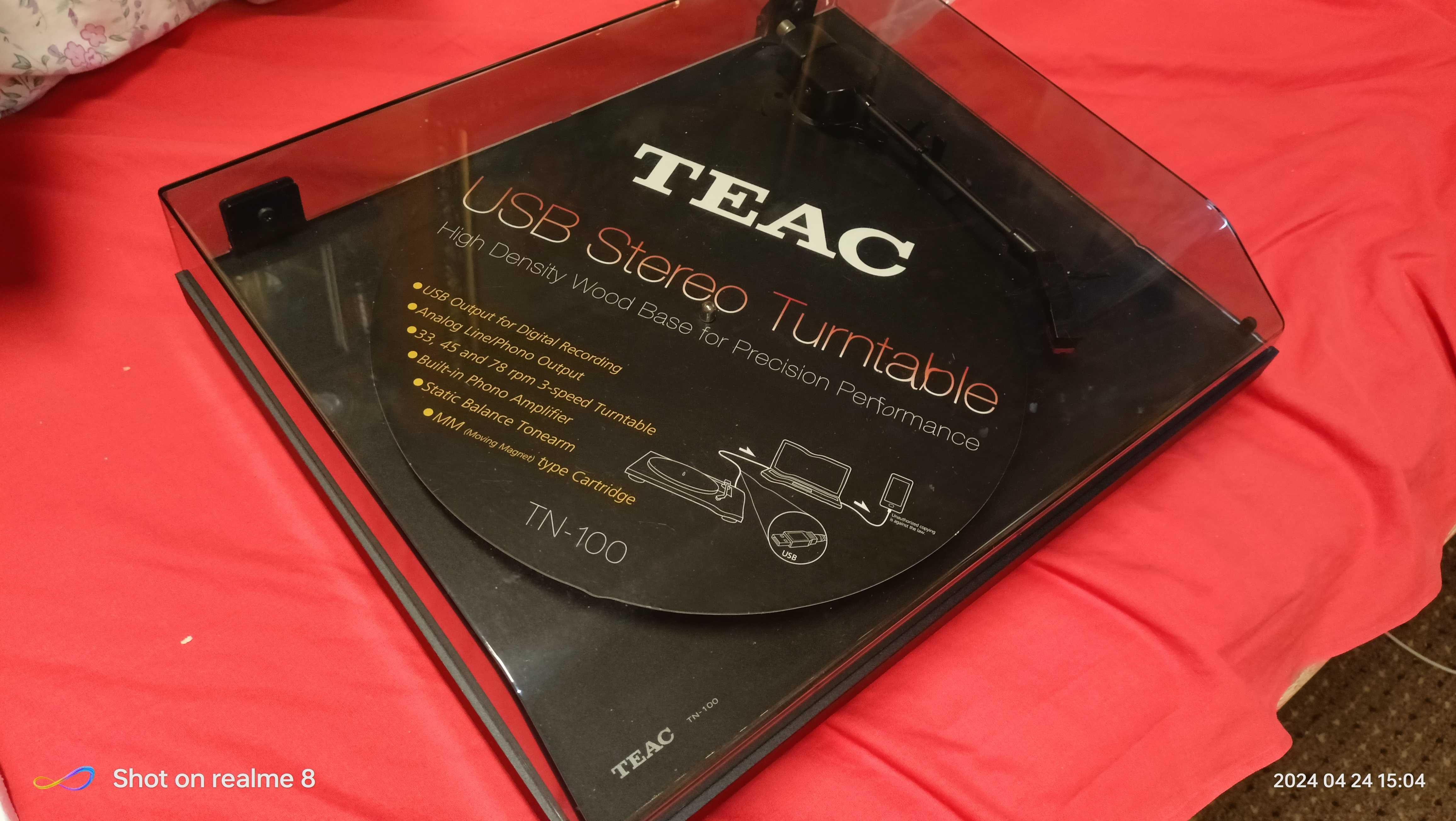 Okazja Gramofon Półautomatyczny TEAC TN-100