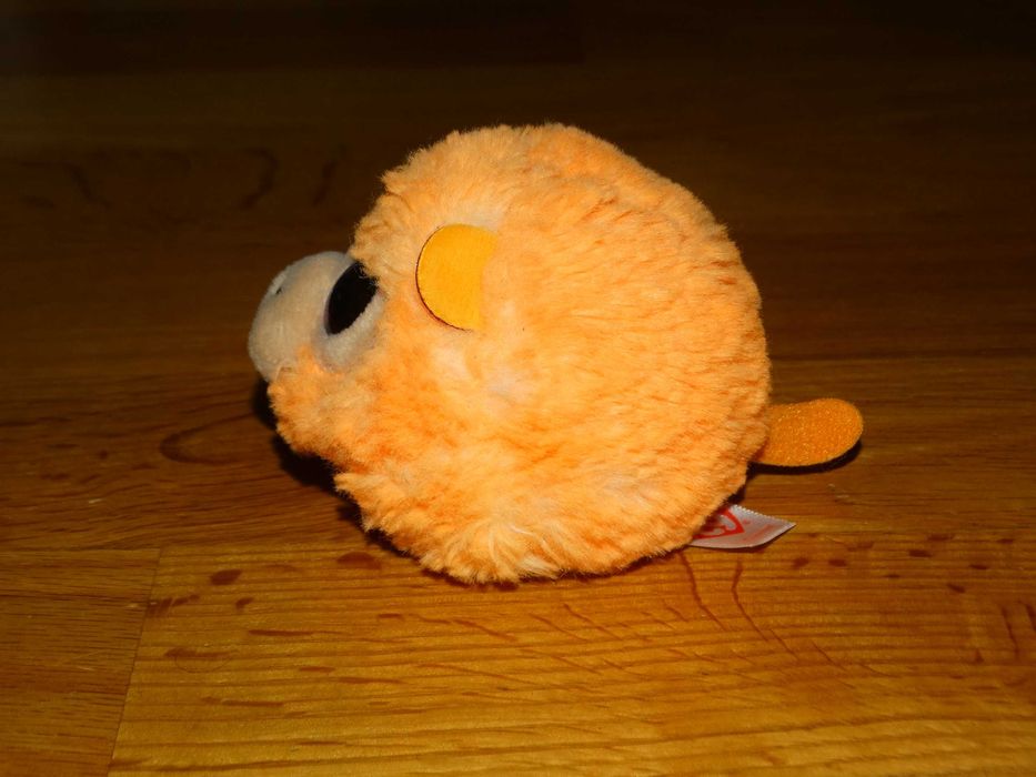 Maskotka pluszak MAŁPKA piękne brokatowe oczy TY PUFFIES 8,5 cm