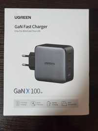 Зарядний пристрій UGREEN GaN 100W Fast Charger |USB PD|QC|FCP|ACP|SCP