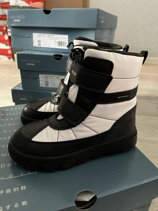 Geox willaboom зручні зимові черевики з мембраною 33р