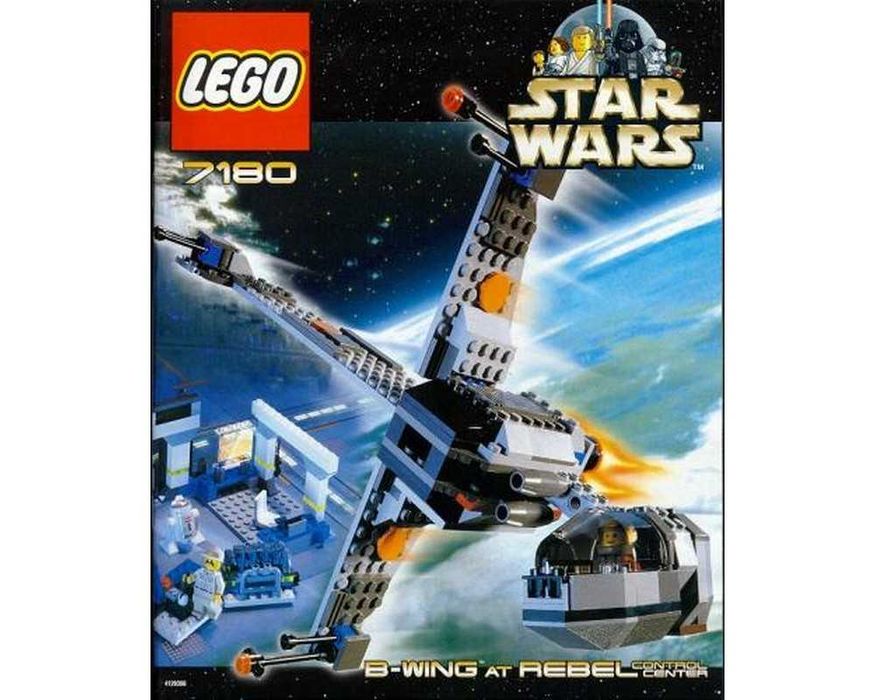 LEGO Star Wars 7180 - B-wing at Rebel Control Center - Komplet 100%