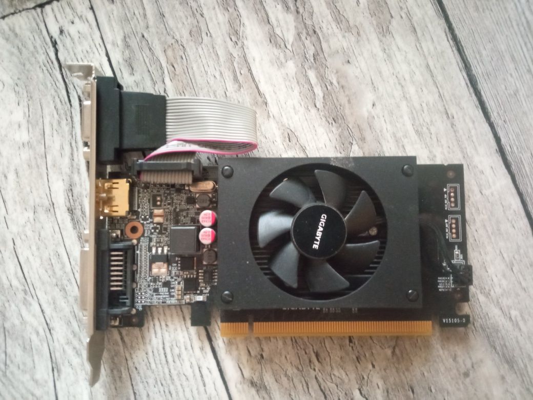 Відеокарта gigabyte geforce gt710 2gb ddr3 hdmi